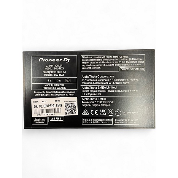 Used Pioneer DJ DDJFLX4 DJ Controller