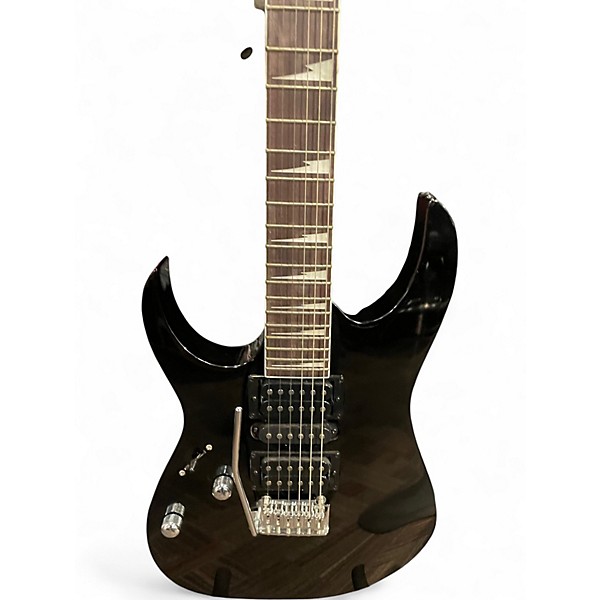 Used Ibanez GRG170DX Left Handed Black Electric Guitar