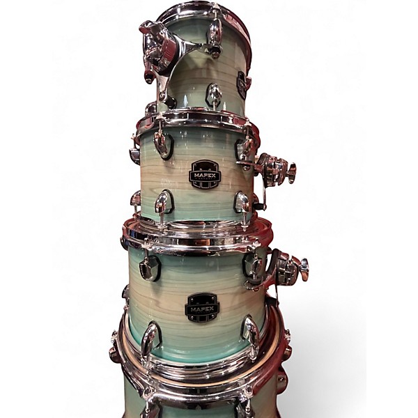 Used Mapex 7 Piece ARMORY EXCLUSIVE 7-PIECE ULTRAMARINE Drum Kit