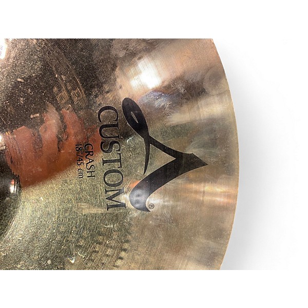 Used Zildjian 18in A Custom Crash Cymbal