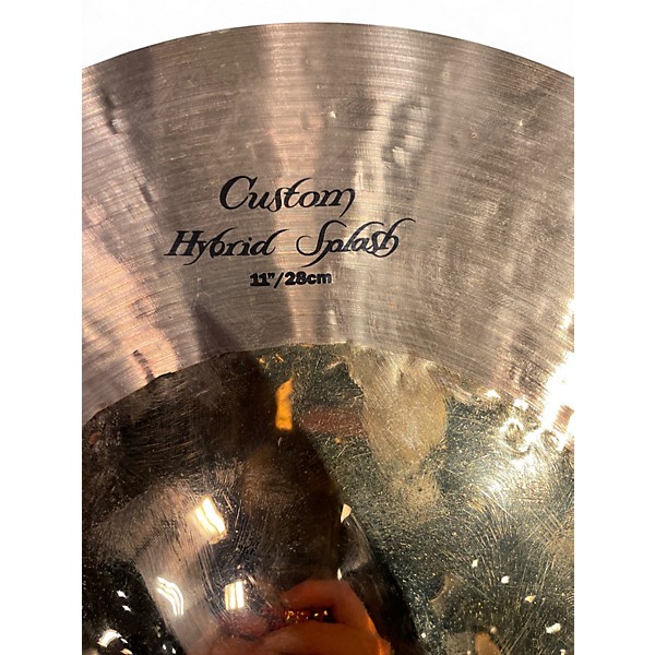 Used Zildjian 11in K Custom Hybrid Splash Cymbal