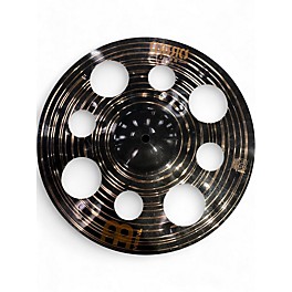 Used MEINL 14in CUSTOM DARK TRASH CRASH Cymbal