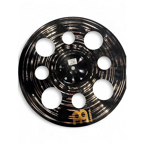 Used MEINL 14in CUSTOM DARK TRASH CRASH Cymbal