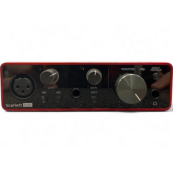 Used Focusrite Scarlett Solo Gen 3 Audio Interface