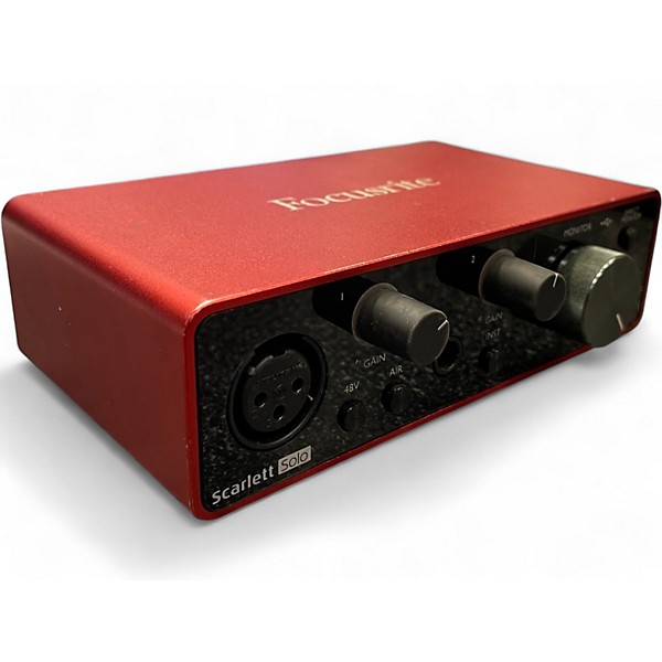 Used Focusrite Scarlett Solo Gen 3 Audio Interface