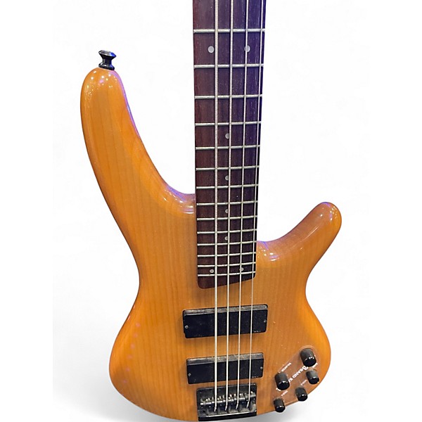 Used Ibanez SR405 5 String Natural Electric Bass Guitar