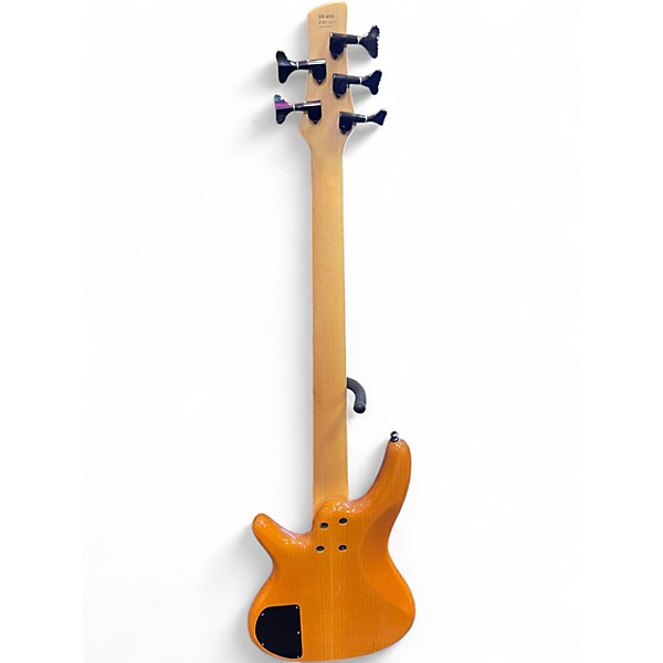 Used Ibanez SR405 5 String Natural Electric Bass Guitar