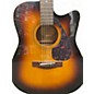 Used Yamaha FX335C 2 Tone Sunburst Acoustic Electric Guitar
