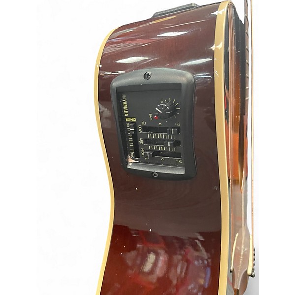 Used Yamaha FX335C 2 Tone Sunburst Acoustic Electric Guitar