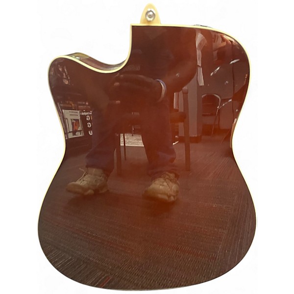 Used Yamaha FX335C 2 Tone Sunburst Acoustic Electric Guitar