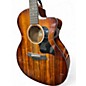 Used Taylor 224CEKDLX shaded edge burst Acoustic Electric Guitar