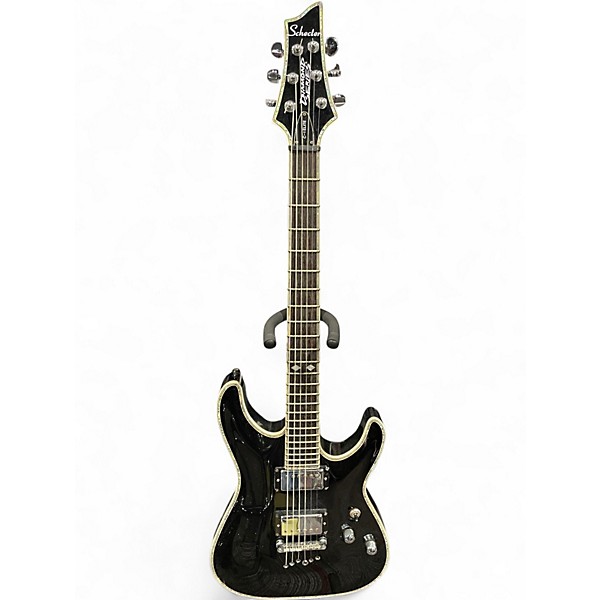 Used Schecter Guitar Research C-1 ELITE BLACK Solid Body Electric Guitar