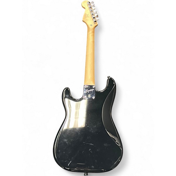 Used Squier Mini Stratocaster Black Solid Body Electric Guitar