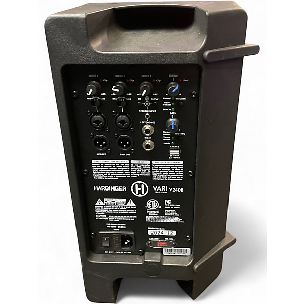 Used Harbinger V2408 Powered Speaker