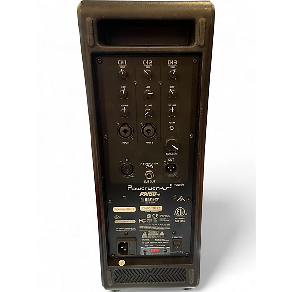 Used Powerwerks PW50 Powered Speaker