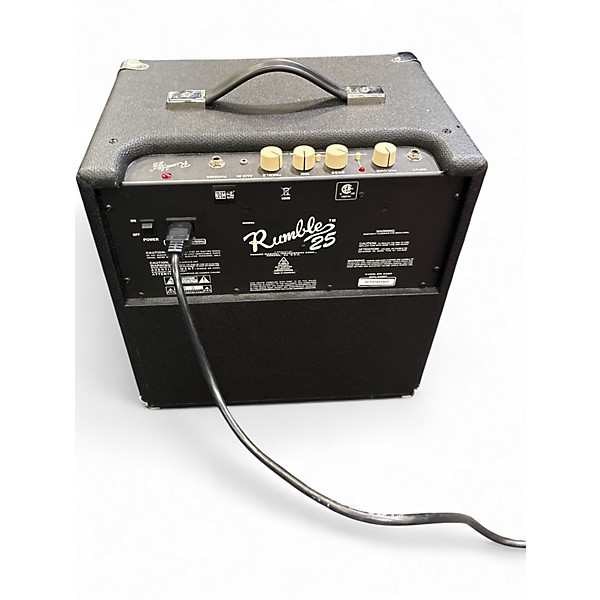 Used Fender Rumble 25 25W 1x10 Bass Combo Amp