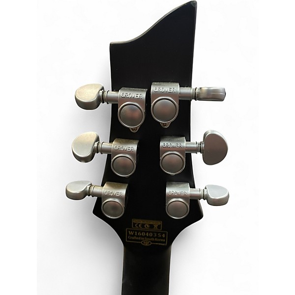 Used Schecter Guitar Research C1 Platinum Black Solid Body Electric Guitar