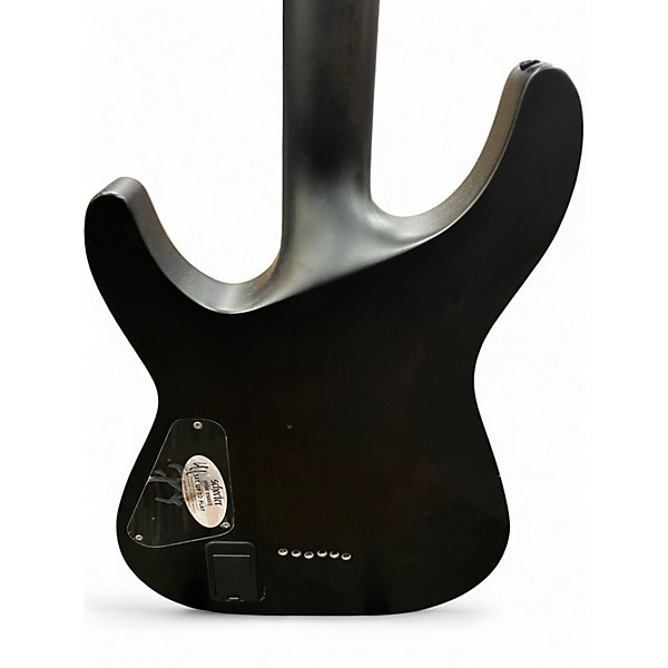 Used Schecter Guitar Research C1 Platinum Black Solid Body Electric Guitar