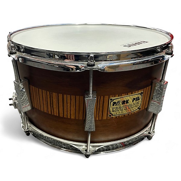 Used Pork Pie 13in Zebra Wood Rosewood Drum