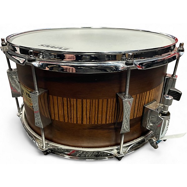Used Pork Pie 13in Zebra Wood Rosewood Drum