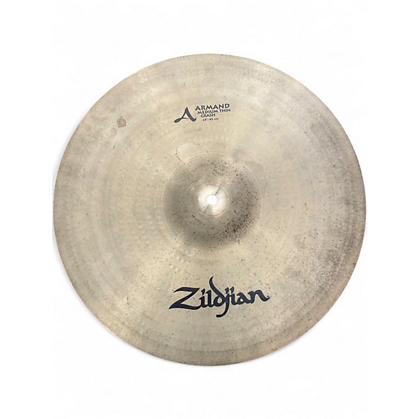 Used Zildjian 18in Armand Series Medium Thin Crash Cymbal