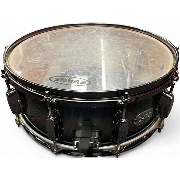 Used TAMA 5X14 Imperialstar Snare Black and Silver Drum