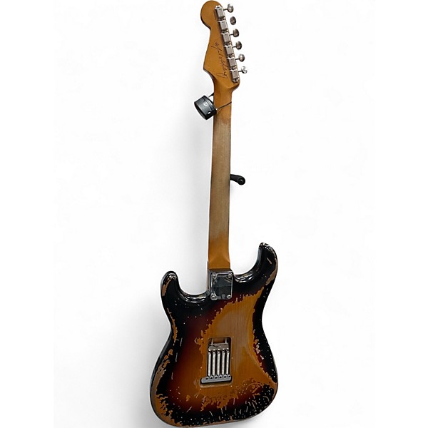 Used Fender Mike McCready Stratocaster 3 Tone Sunburst Solid Body Electric Guitar