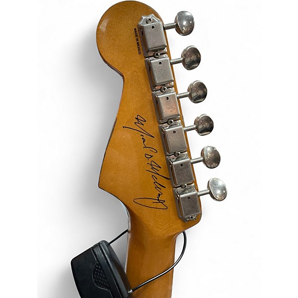 Used Fender Mike McCready Stratocaster 3 Tone Sunburst Solid Body Electric Guitar