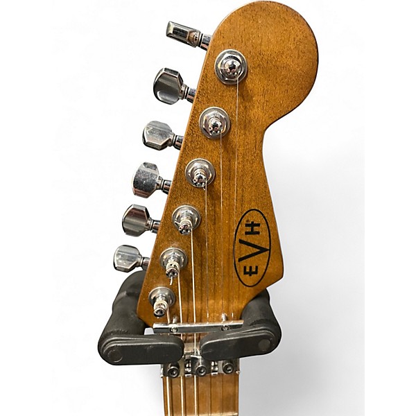 Used EVH Frankenstein Series Relic  Black Solid Body Electric Guitar