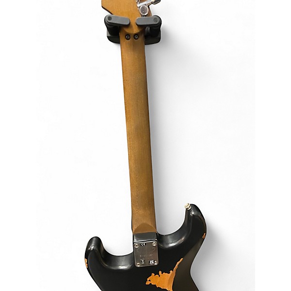 Used EVH Frankenstein Series Relic  Black Solid Body Electric Guitar