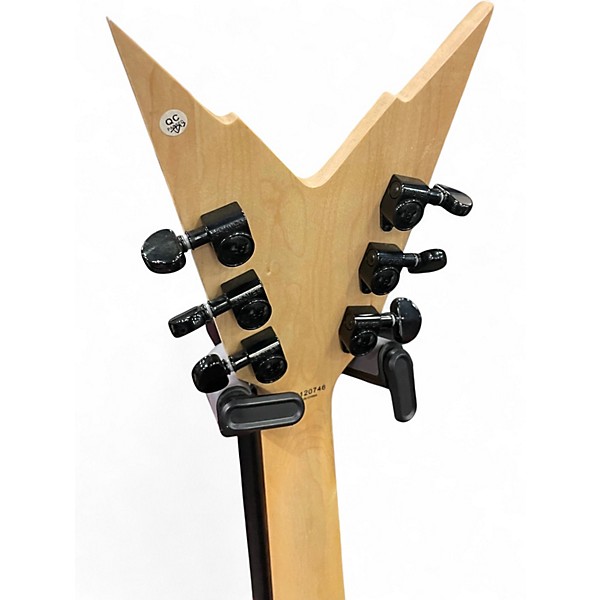 Used Dean Razorback Black Solid Body Electric Guitar