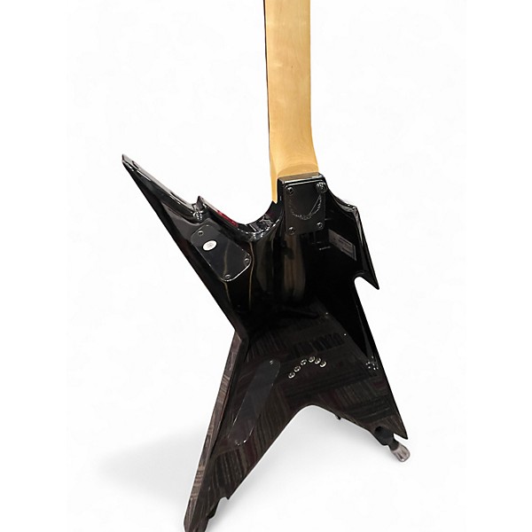 Used Dean Razorback Black Solid Body Electric Guitar