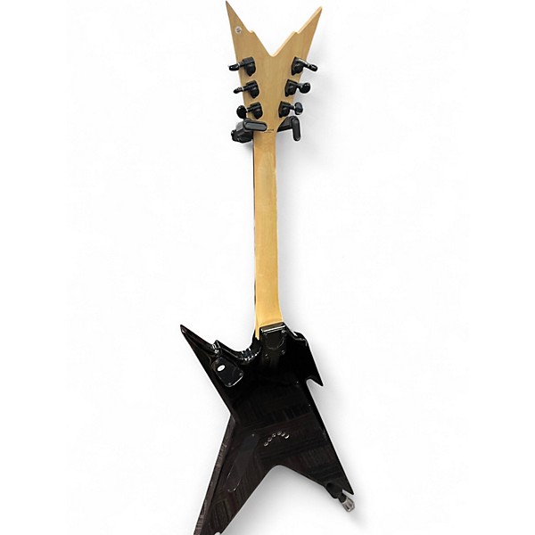 Used Dean Razorback Black Solid Body Electric Guitar