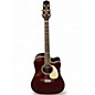 Used Takamine JJ325SRC Wine Red Acoustic Electric Guitar thumbnail