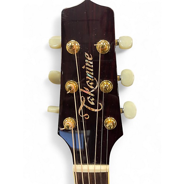 Used Takamine JJ325SRC Wine Red Acoustic Electric Guitar