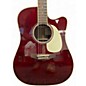 Used Takamine JJ325SRC Wine Red Acoustic Electric Guitar