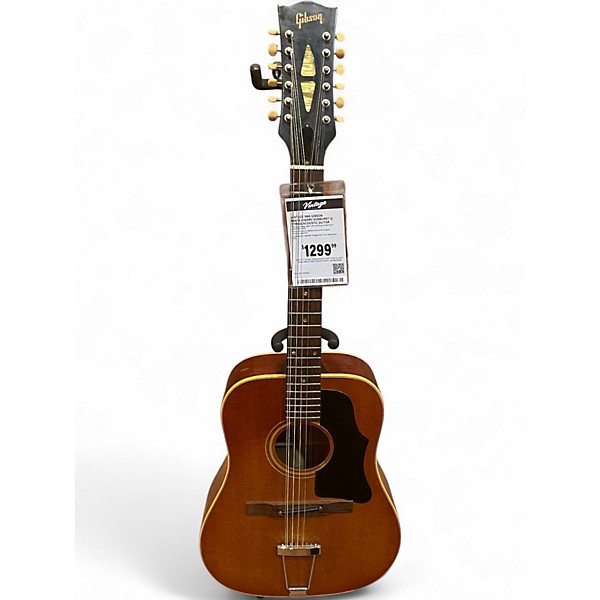 Vintage 1966 Gibson B45-12 Cherry Sunburst 12 String Acoustic Guitar