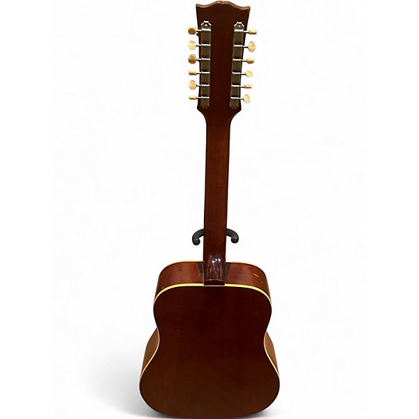Vintage 1966 Gibson B45-12 Cherry Sunburst 12 String Acoustic Guitar