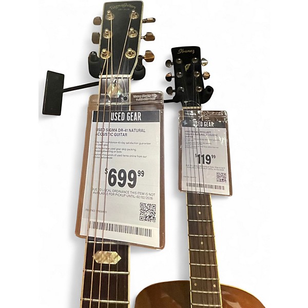 Used SIGMA DR-41 Natural Acoustic Guitar