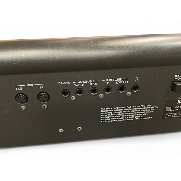 Used KORG M50 88 Key Keyboard Workstation