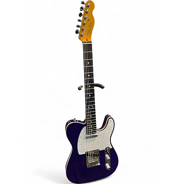 Used Fender American Ultra Telecaster Purple Solid Body Electric Guitar