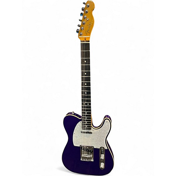 Used Fender American Ultra Telecaster Purple Solid Body Electric Guitar