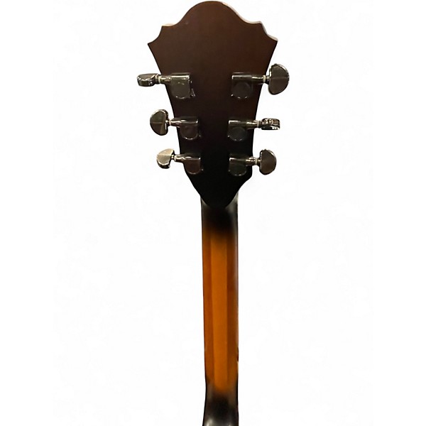 Used Ibanez ags83b Vintage Natural Hollow Body Electric Guitar