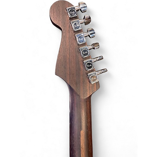 Used Fender American Professional Stratocaster with Rosewood Neck Blue Solid Body Electric Guitar