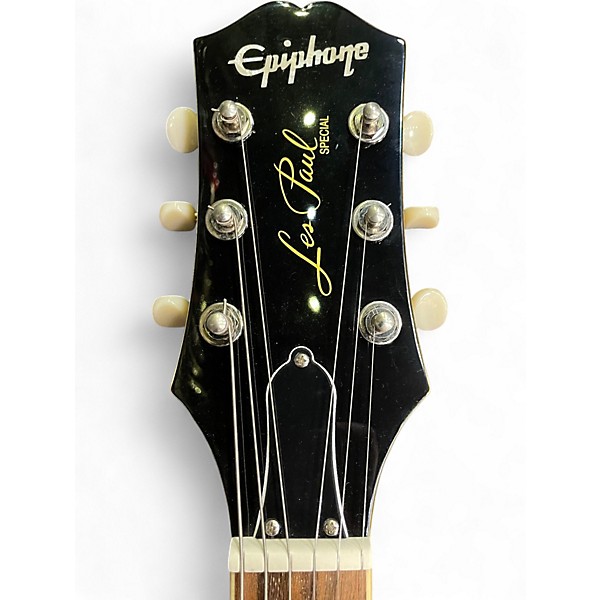 Used Epiphone Les Paul Special Vintage Yellow Solid Body Electric Guitar