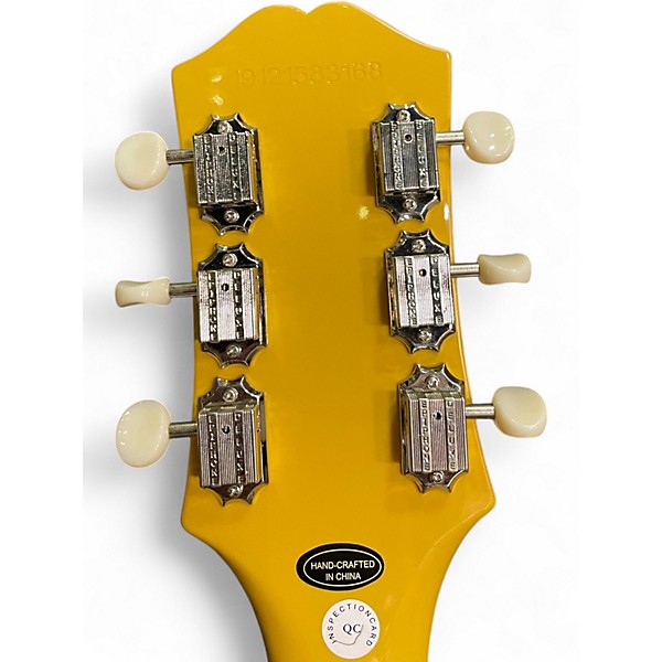 Used Epiphone Les Paul Special Vintage Yellow Solid Body Electric Guitar