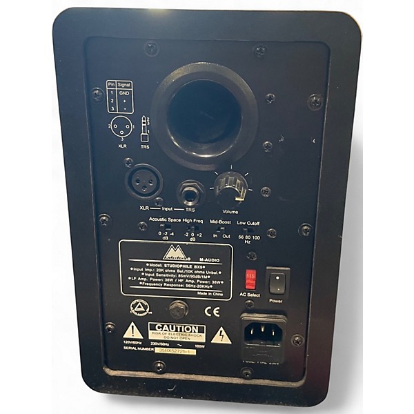 Used M-Audio BX8 Powered Monitor