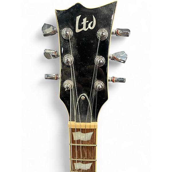 Used ESP EC-256 Orange Solid Body Electric Guitar