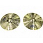 Used MEINL 14in HCS Hi Hat Pair Cymbal thumbnail