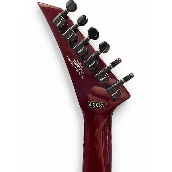 Used Jackson Pro Series Signature Phil Demmel Demmelition Red Tide Fade Solid Body Electric Guitar